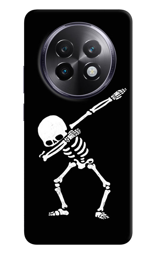 Dabbing Skeleton Art Realme 13 Plus 5G Back Cover