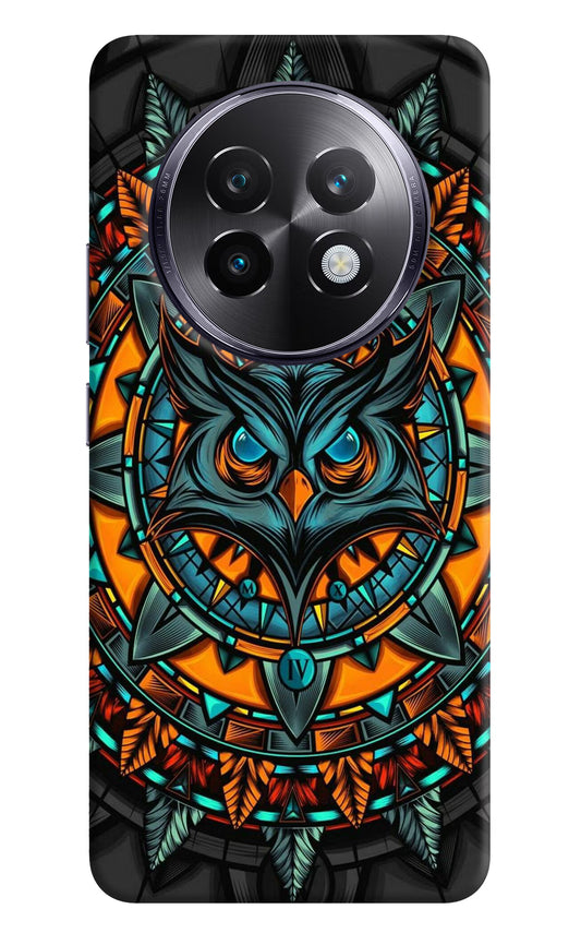 Angry Owl Art Realme 13 Plus 5G Back Cover