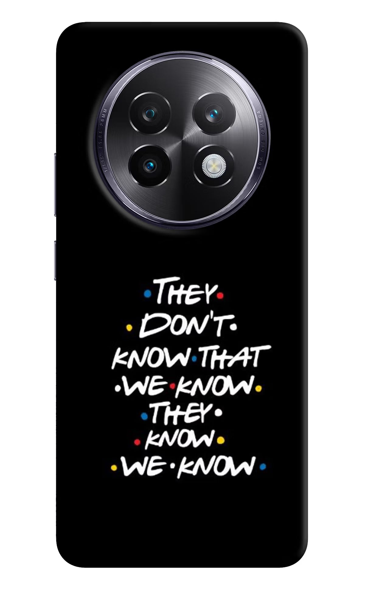FRIENDS Dialogue Realme 13 Plus 5G Back Cover
