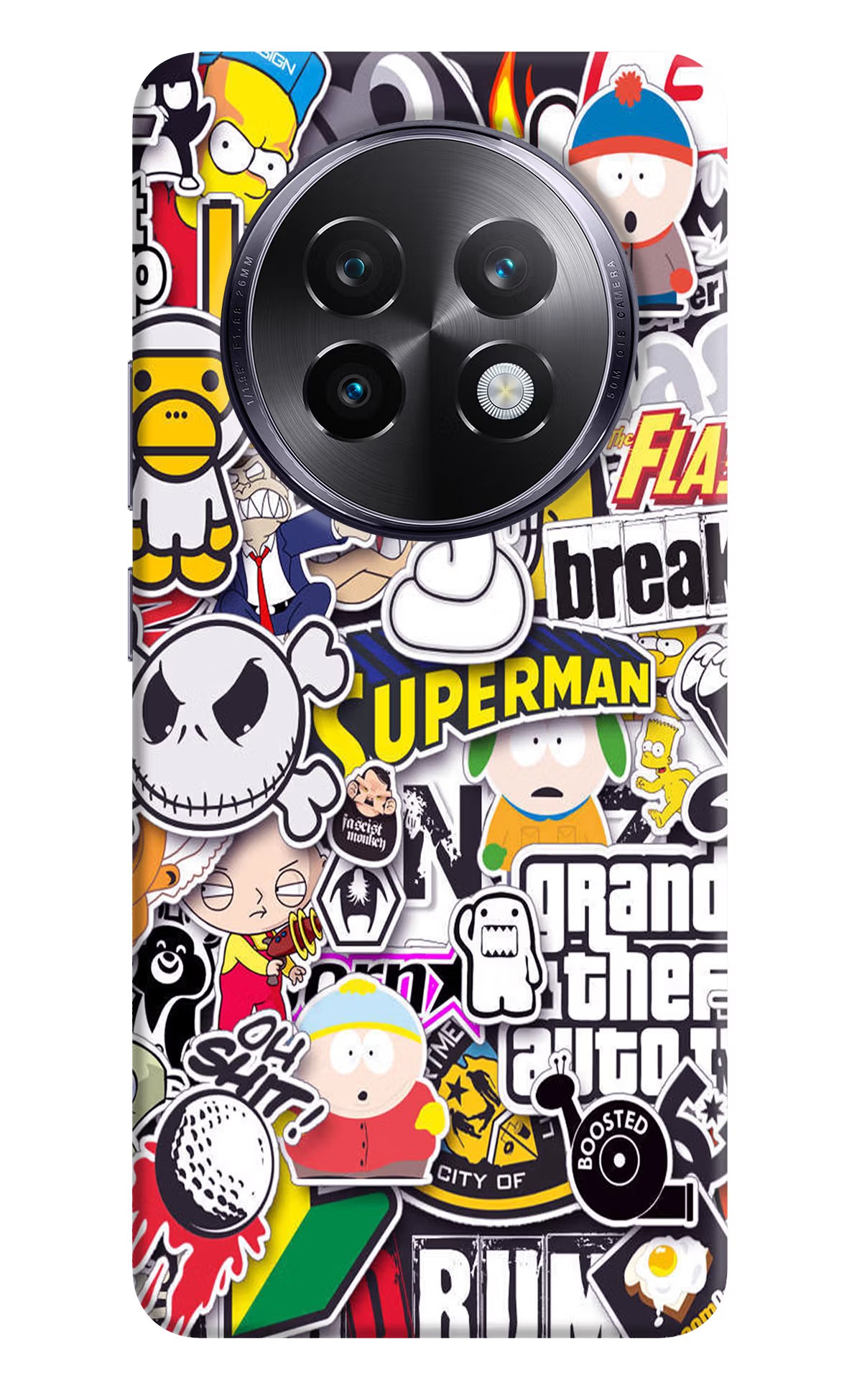 Sticker Bomb Realme 13 Plus 5G Back Cover