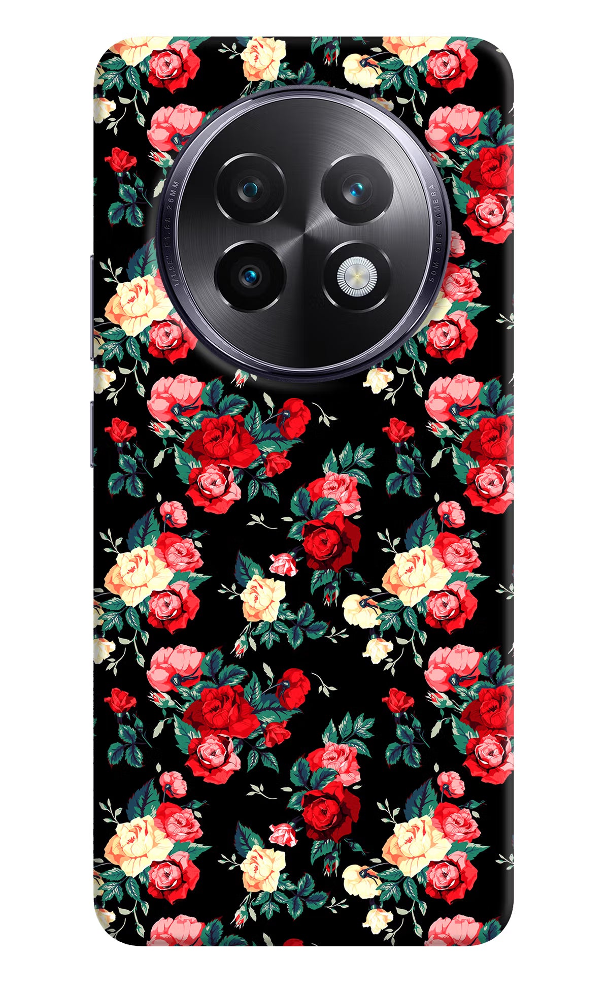 Rose Pattern Realme 13 Plus 5G Back Cover