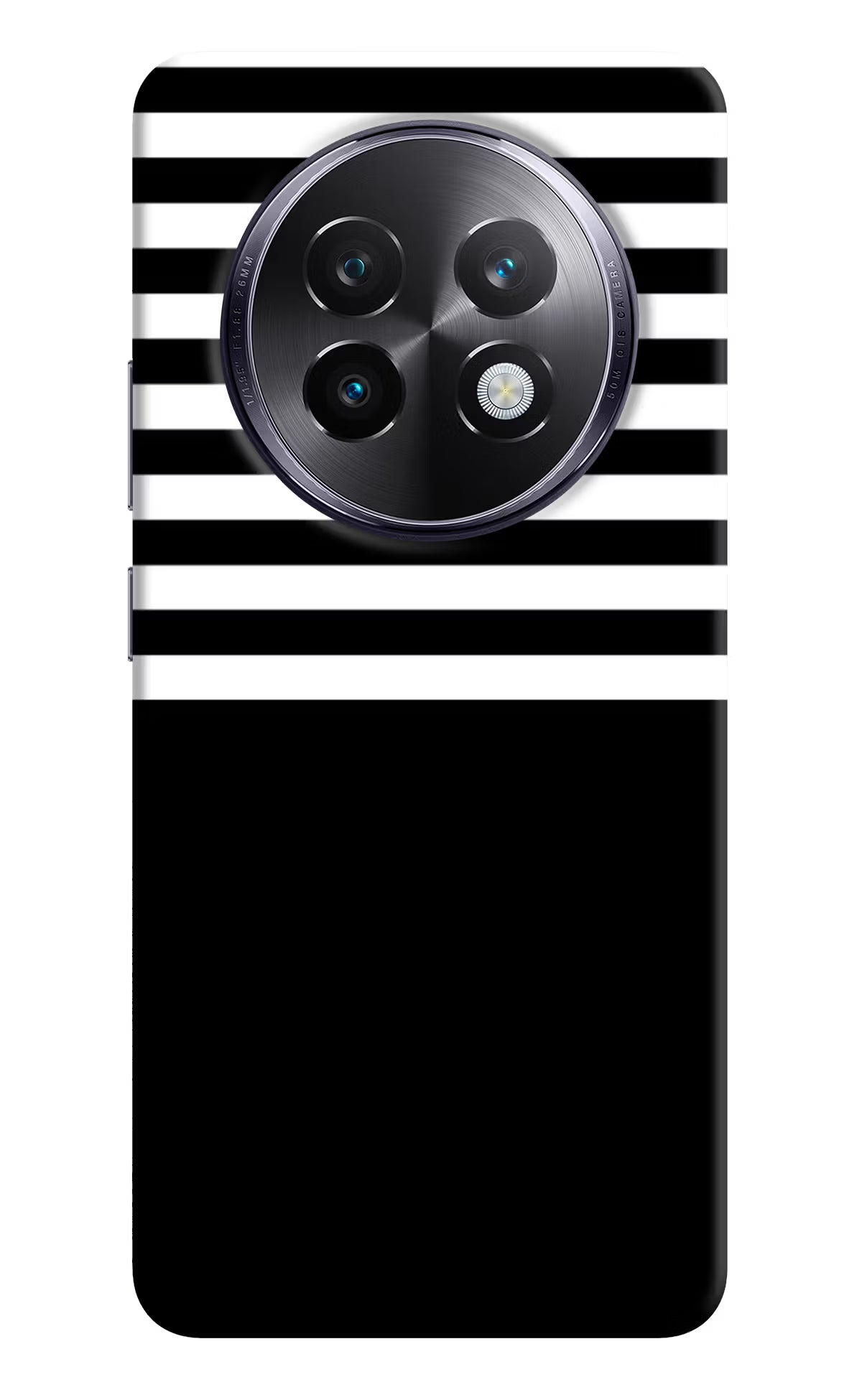 Black and White Print Realme 13 Plus 5G Back Cover