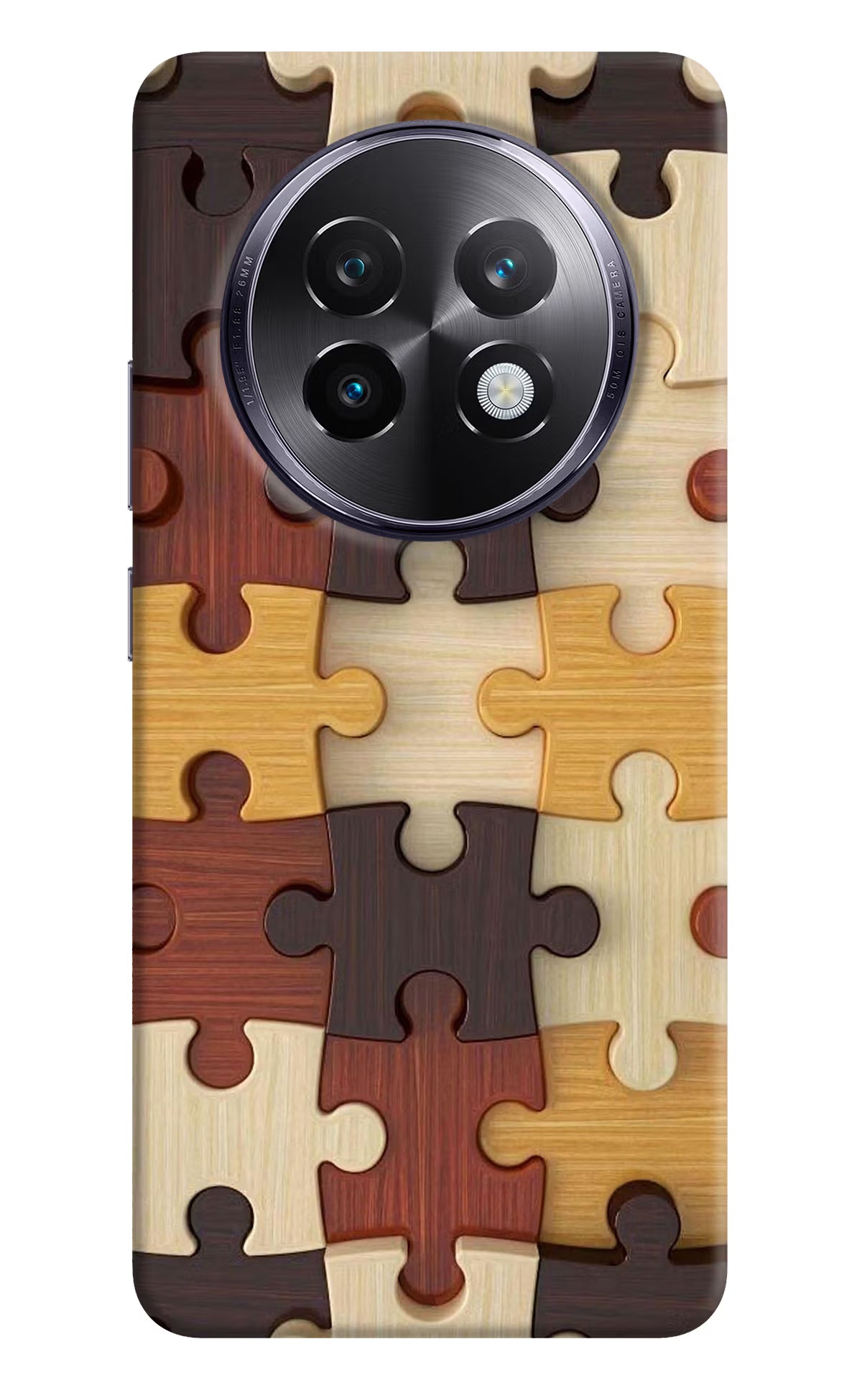 Wooden Puzzle Realme 13 Plus 5G Back Cover