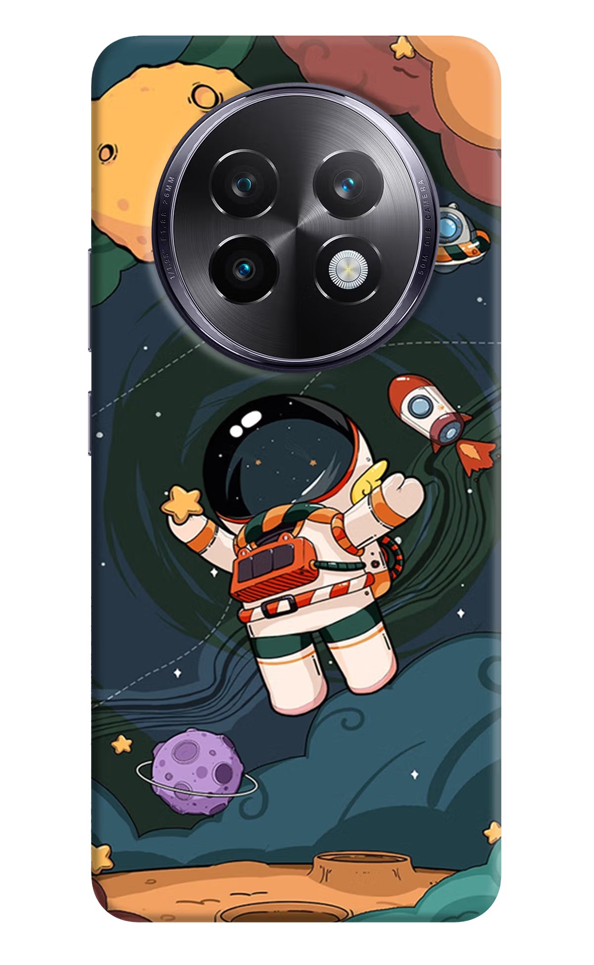 Cartoon Astronaut Realme 13 Plus 5G Back Cover
