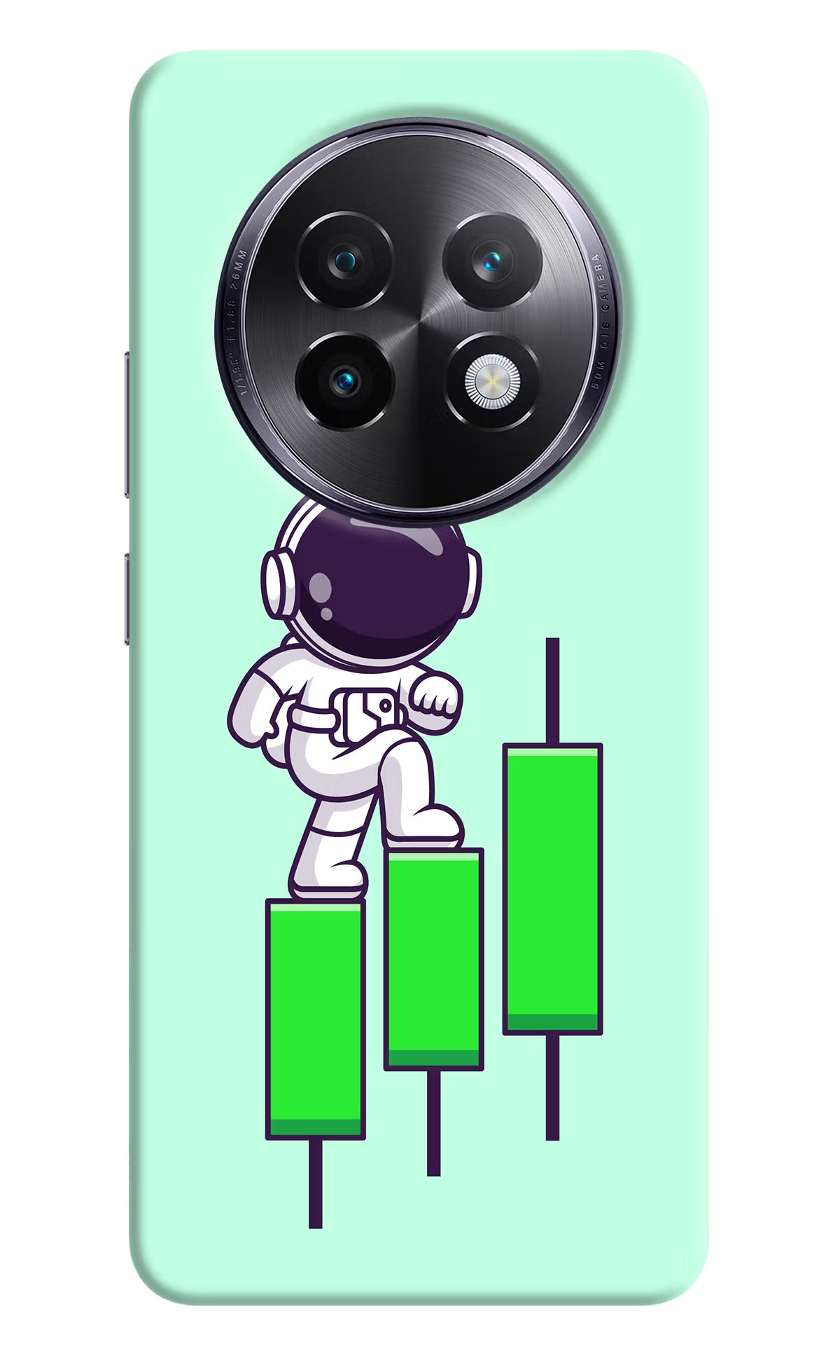 Astronaut Trader Realme 13 Plus 5G Back Cover