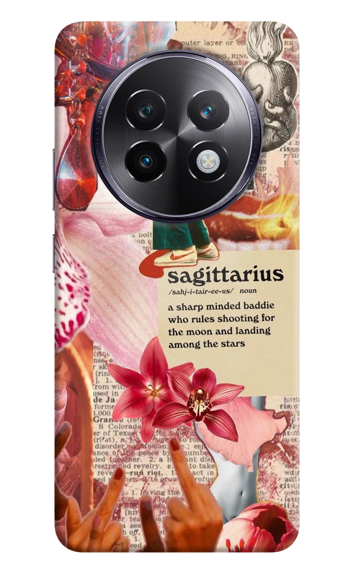 Sagittarius Zodiac Realme 13 Plus 5G Hard Case Back Cover by Casekaro