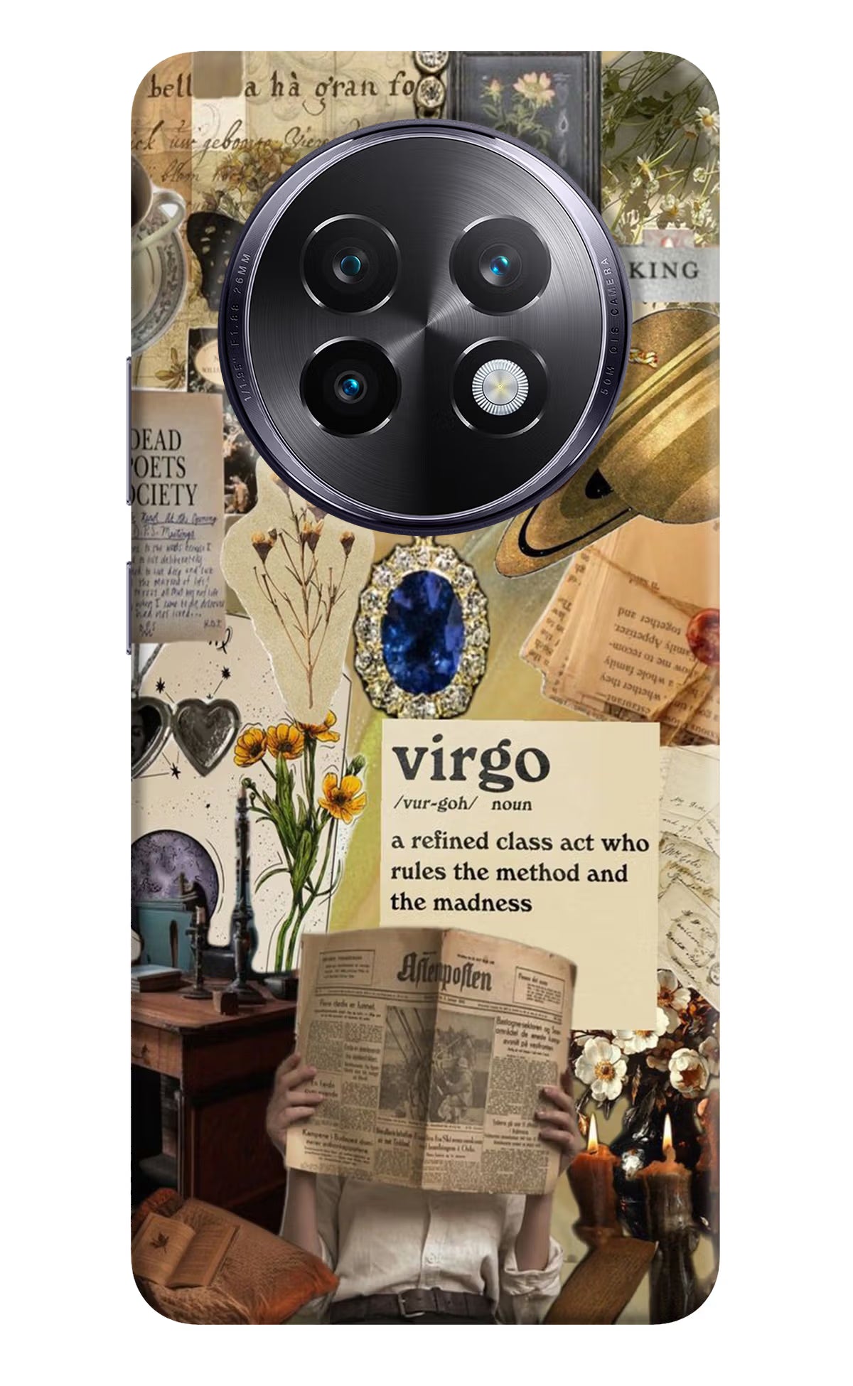 Virgo Zodiac Realme 13 Plus 5G Hard Case Back Cover by Casekaro