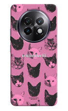 Pink Cats Realme 13 Plus 5G Hard Case Back Cover by Casekaro