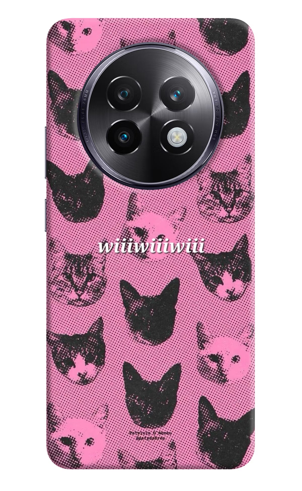 Pink Cats Realme 13 Plus 5G Back Cover