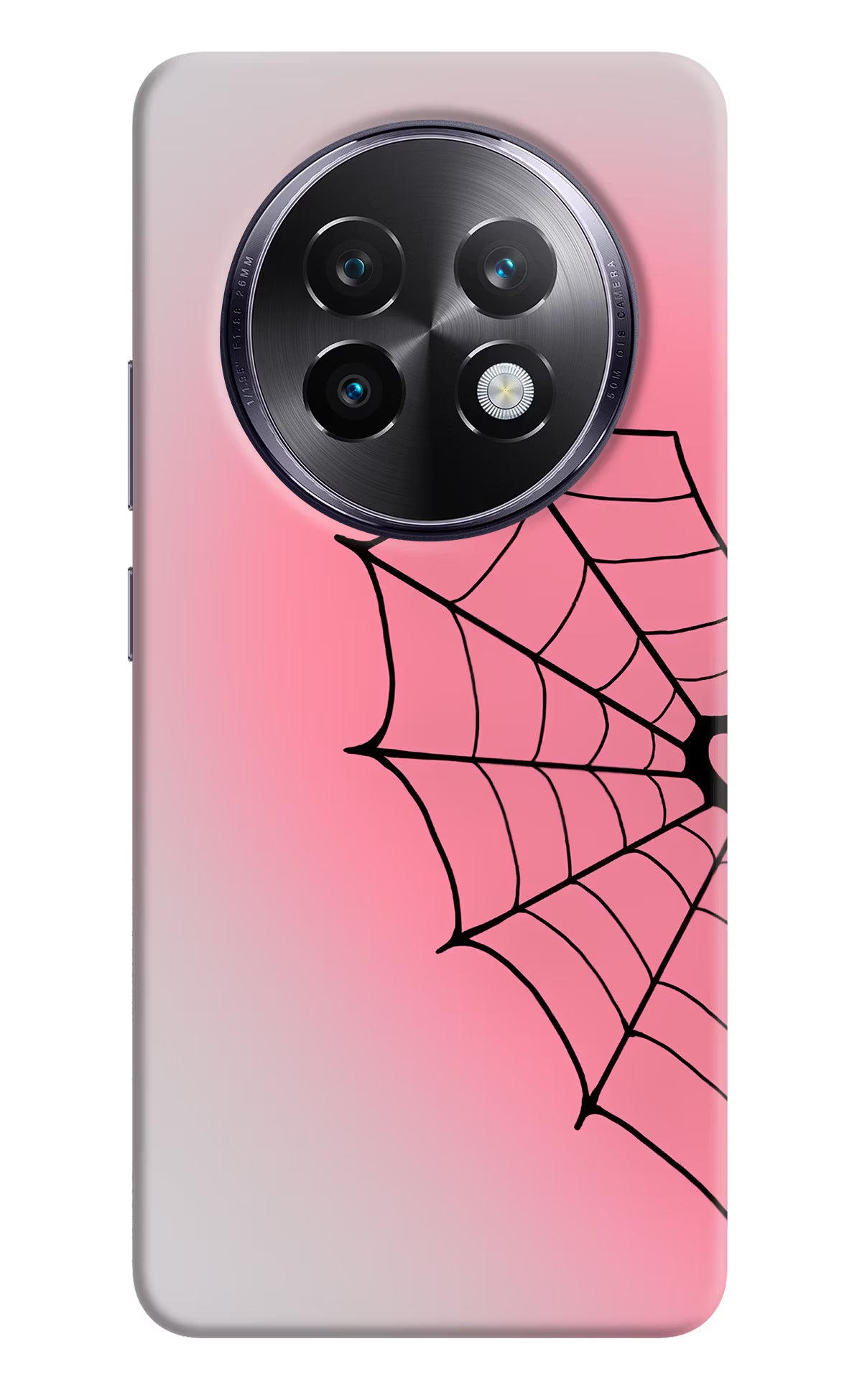 Pink Web Realme 13 Plus 5G Back Cover