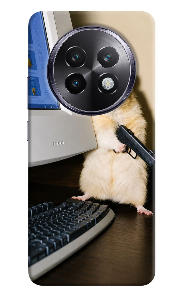 Hacker Hamster Realme 13 Plus 5G Hard Case Back Cover by Casekaro