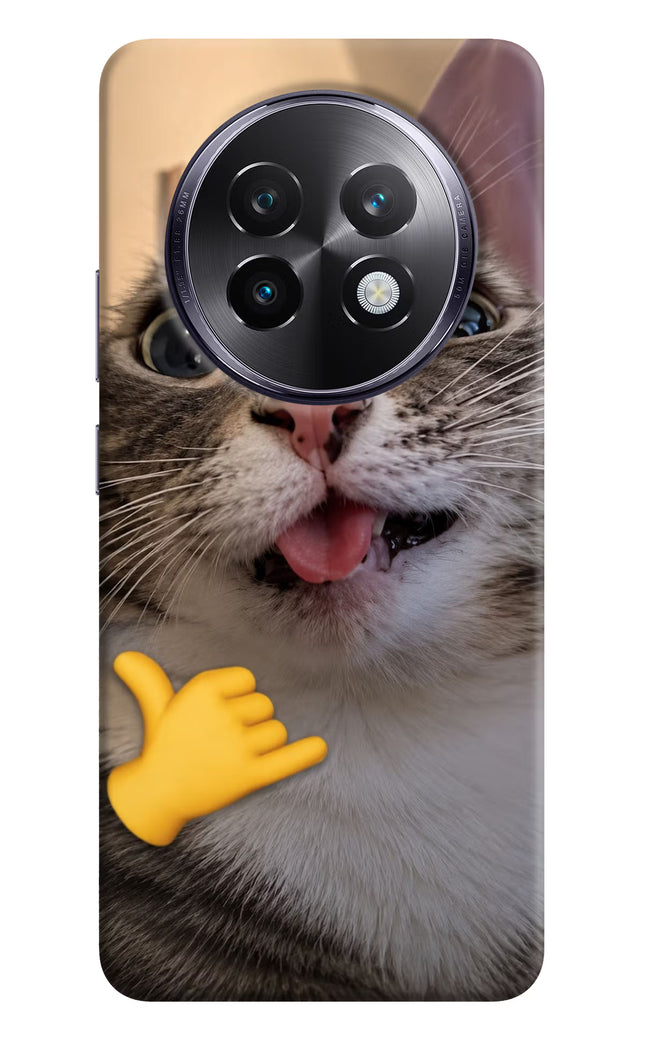 Silly Cat Call Realme 13 Plus 5G Hard Case Back Cover by Casekaro