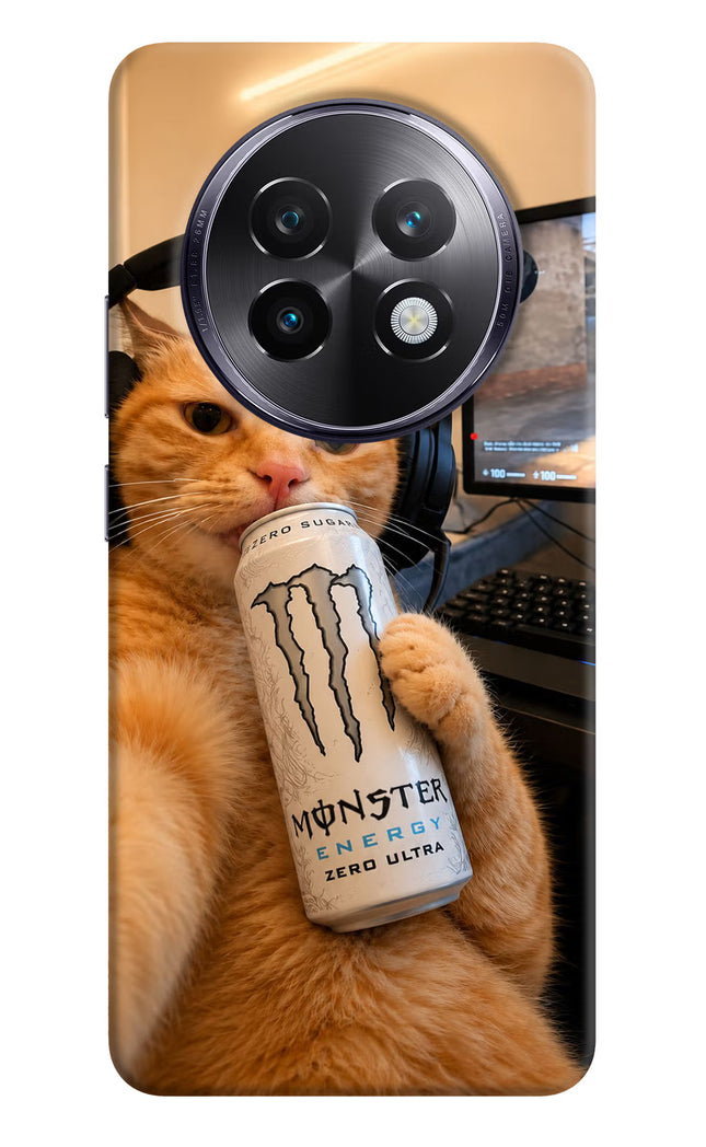 Gamer Cat Energy Realme 13 Plus 5G Hard Case Back Cover by Casekaro
