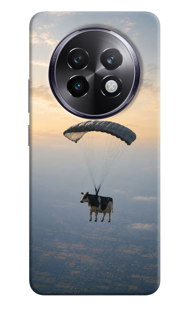 Skydiving Cow Realme 13 Plus 5G Hard Case Back Cover by Casekaro