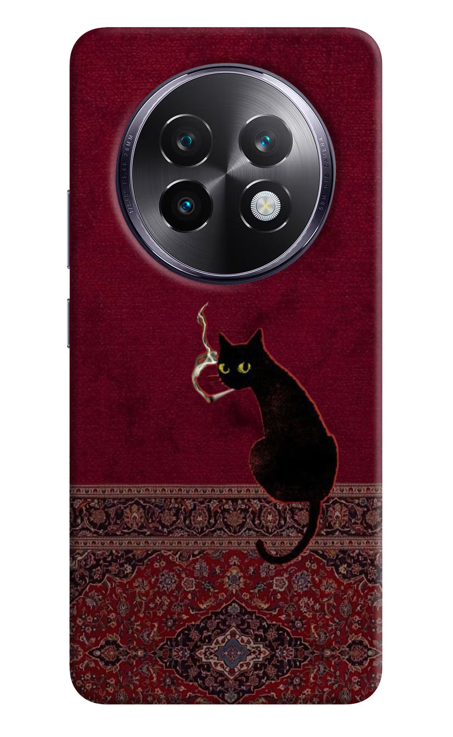 Midnight Cat Realme 13 Plus 5G Back Cover, Hard case