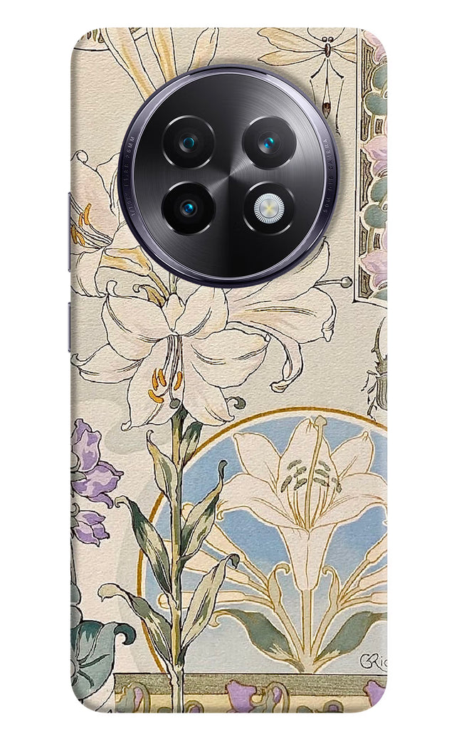 White Lily Realme 13 Plus 5G Hard Case Back Cover by Casekaro