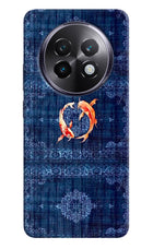 Koi Blue Realme 13 Plus 5G Hard Case Back Cover by Casekaro