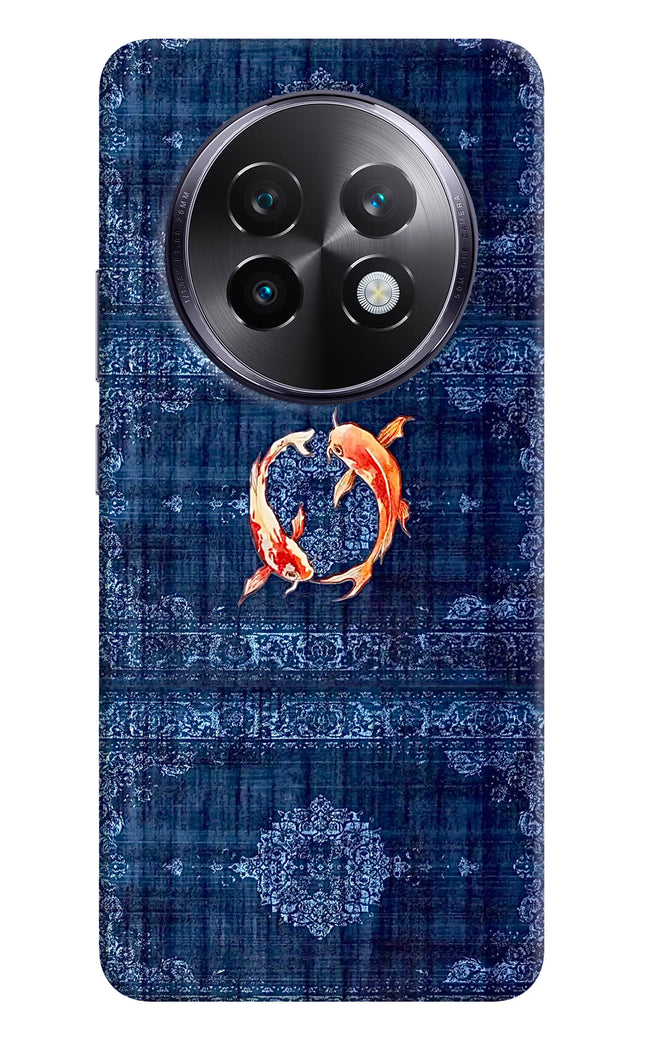 Koi Blue Realme 13 Plus 5G Hard Case Back Cover by Casekaro
