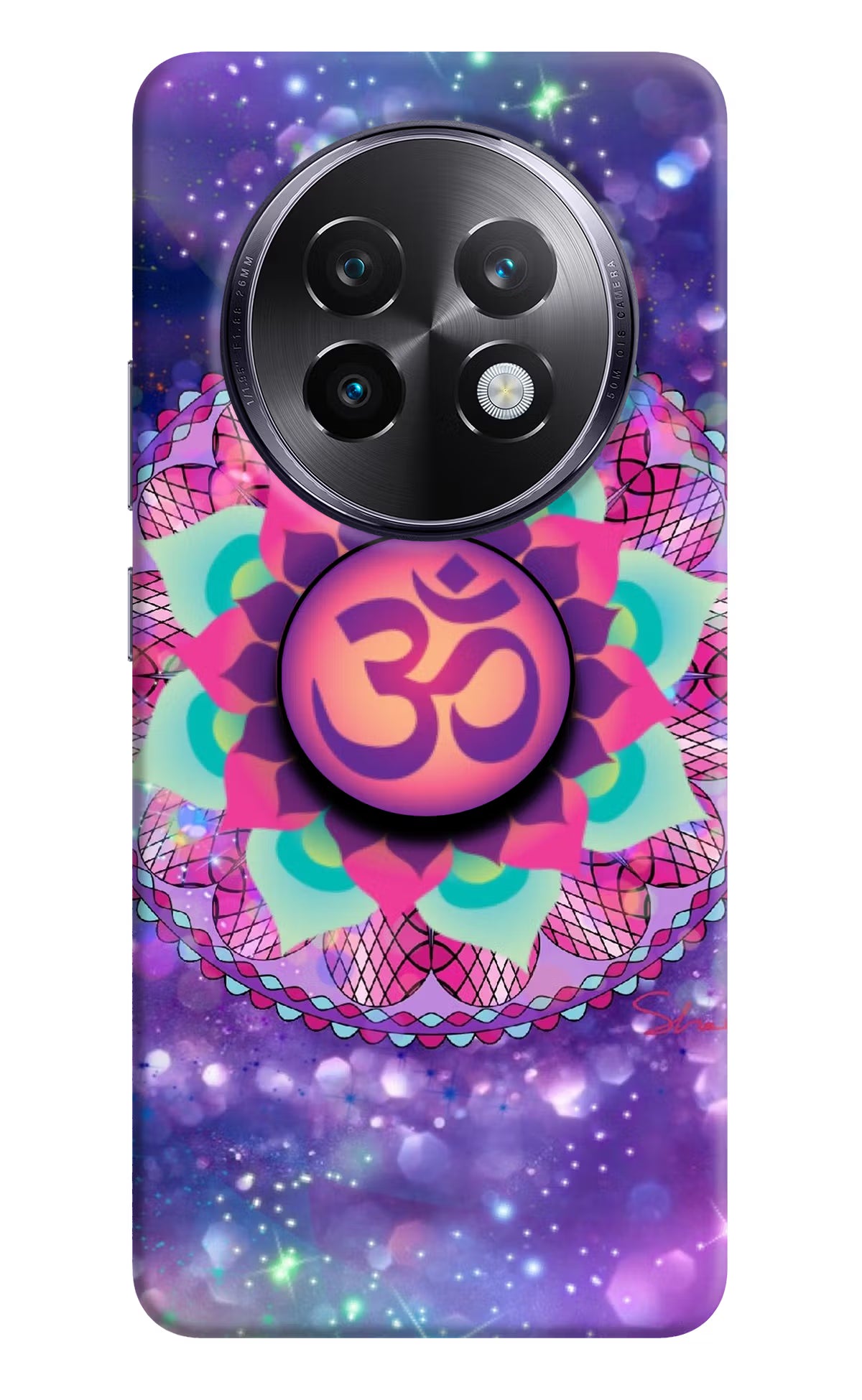 Om Purple Realme 13 Plus 5G Pop Case