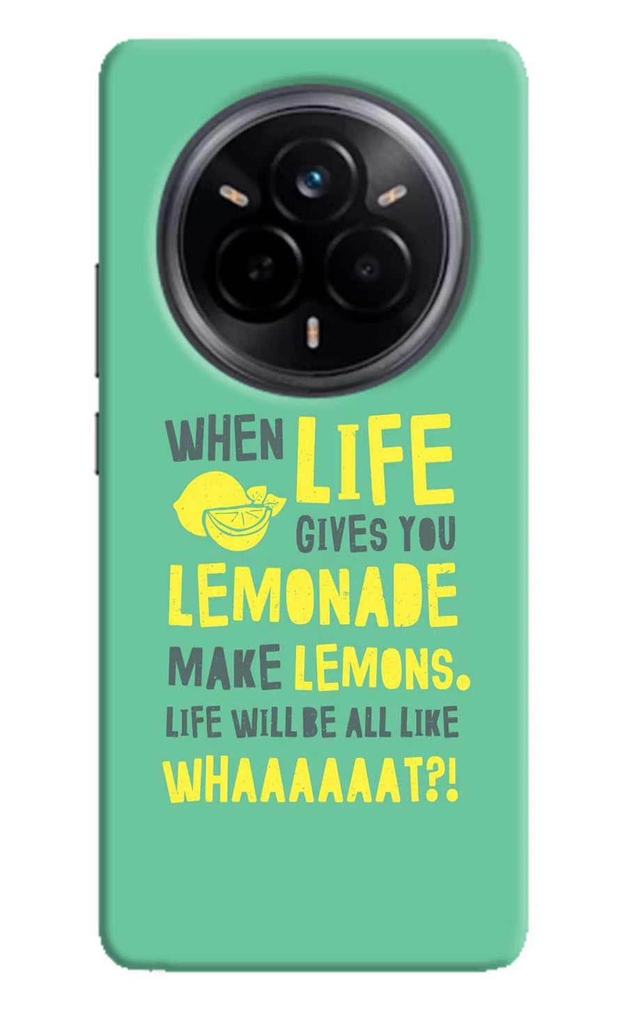 Quote Realme 14 Pro 5G Back Cover, Hard case