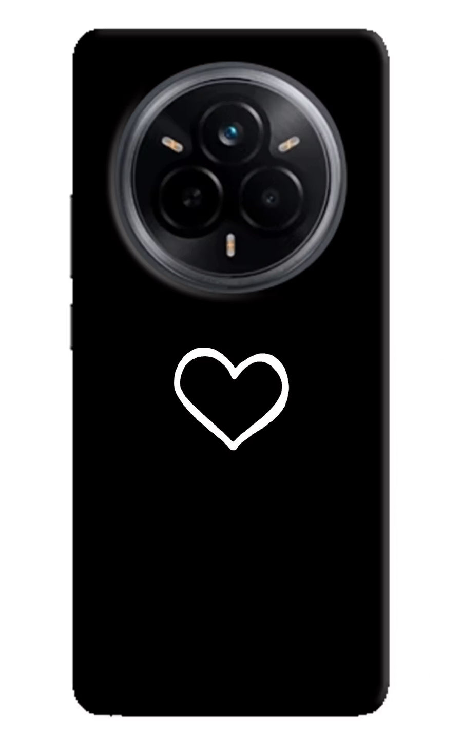 Heart Realme 14 Pro 5G Back Cover, Hard case
