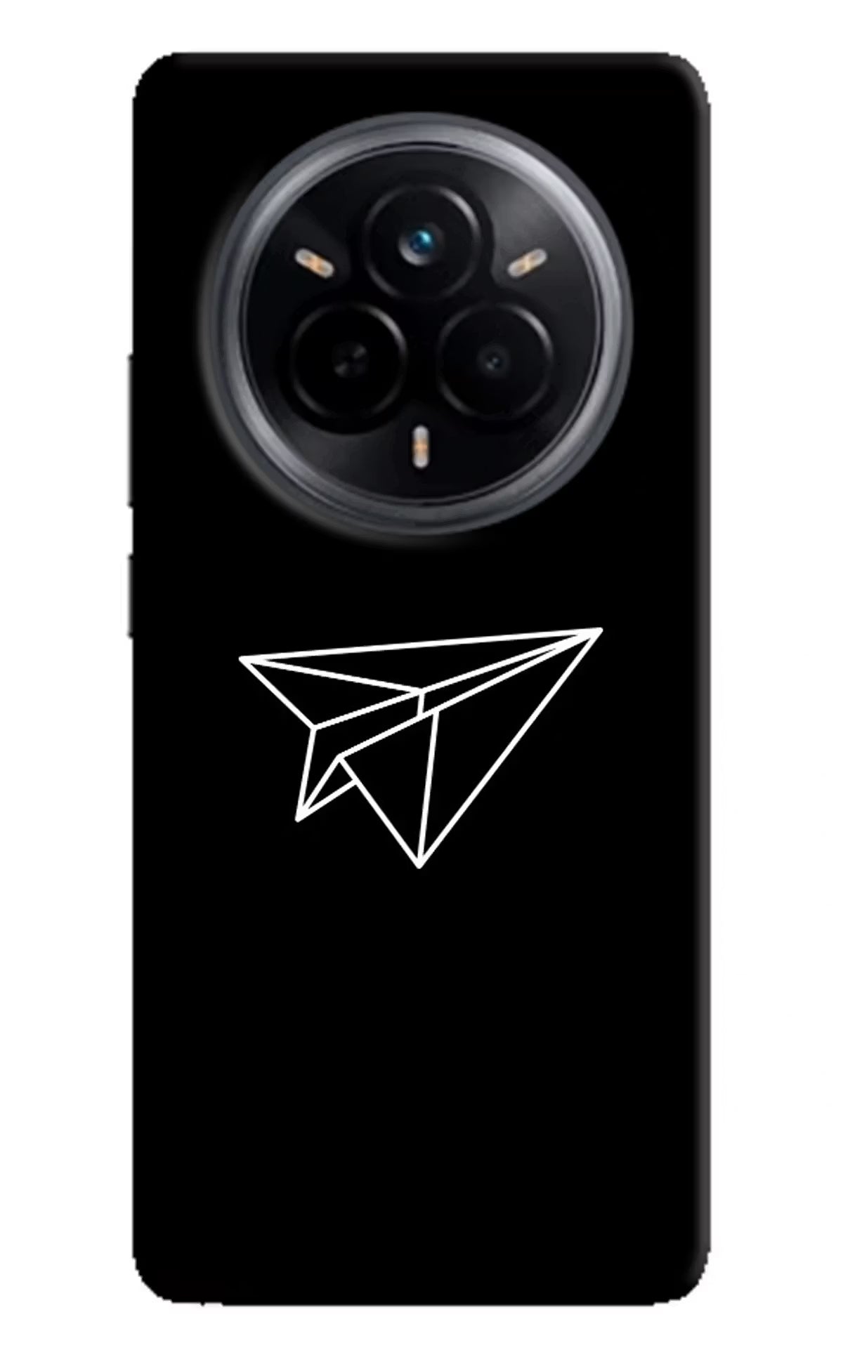 Paper Plane White Realme 14 Pro 5G Hard Case Back Cover by Casekaro