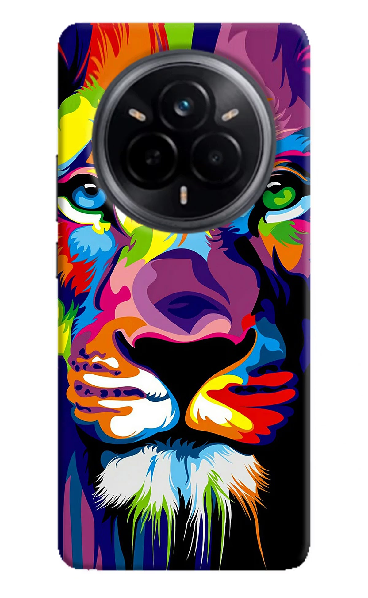 Lion Realme 14 Pro 5G Hard Case Back Cover by Casekaro