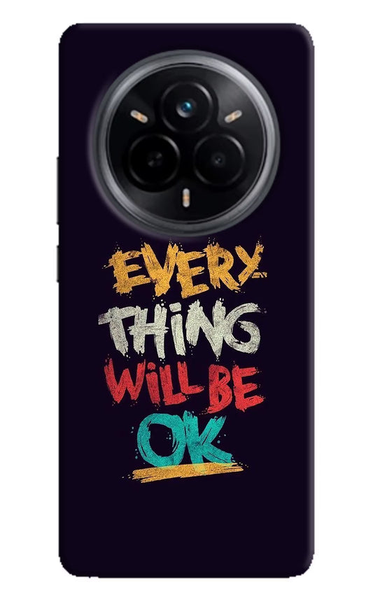 Everything Will Be Ok Realme 14 Pro 5G Hard Case Back Cover by Casekaro