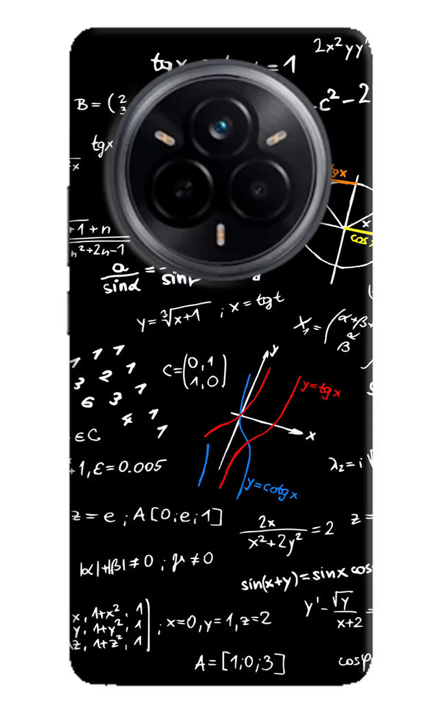 Mathematics Formula Realme 14 Pro 5G Hard Case Back Cover by Casekaro