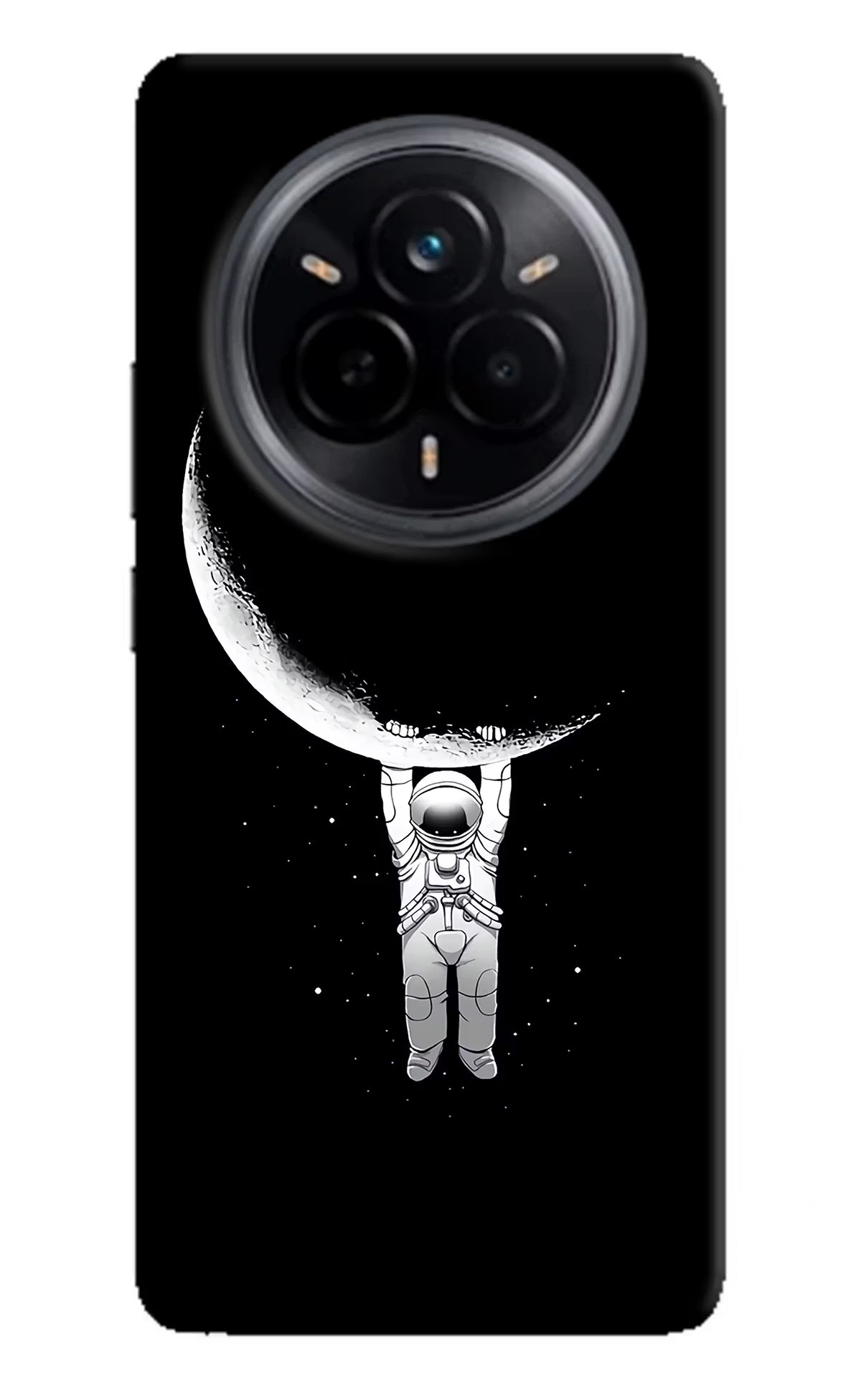 Moon Space Realme 14 Pro 5G Hard Case Back Cover by Casekaro