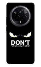 Don'T Touch My Phone Realme 14 Pro 5G Hard Case Back Cover by Casekaro