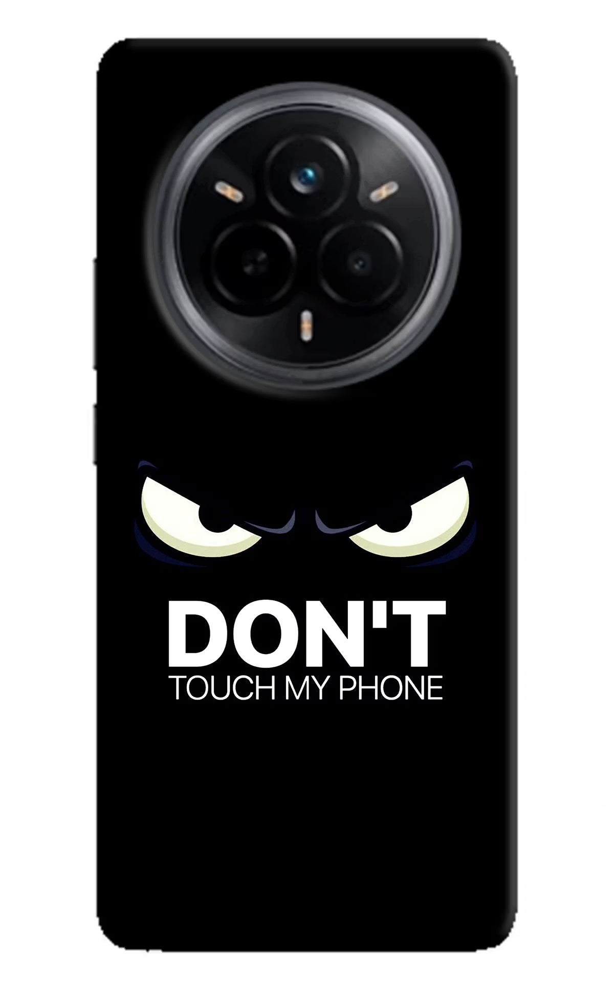 Don'T Touch My Phone Realme 14 Pro 5G Hard Case Back Cover by Casekaro