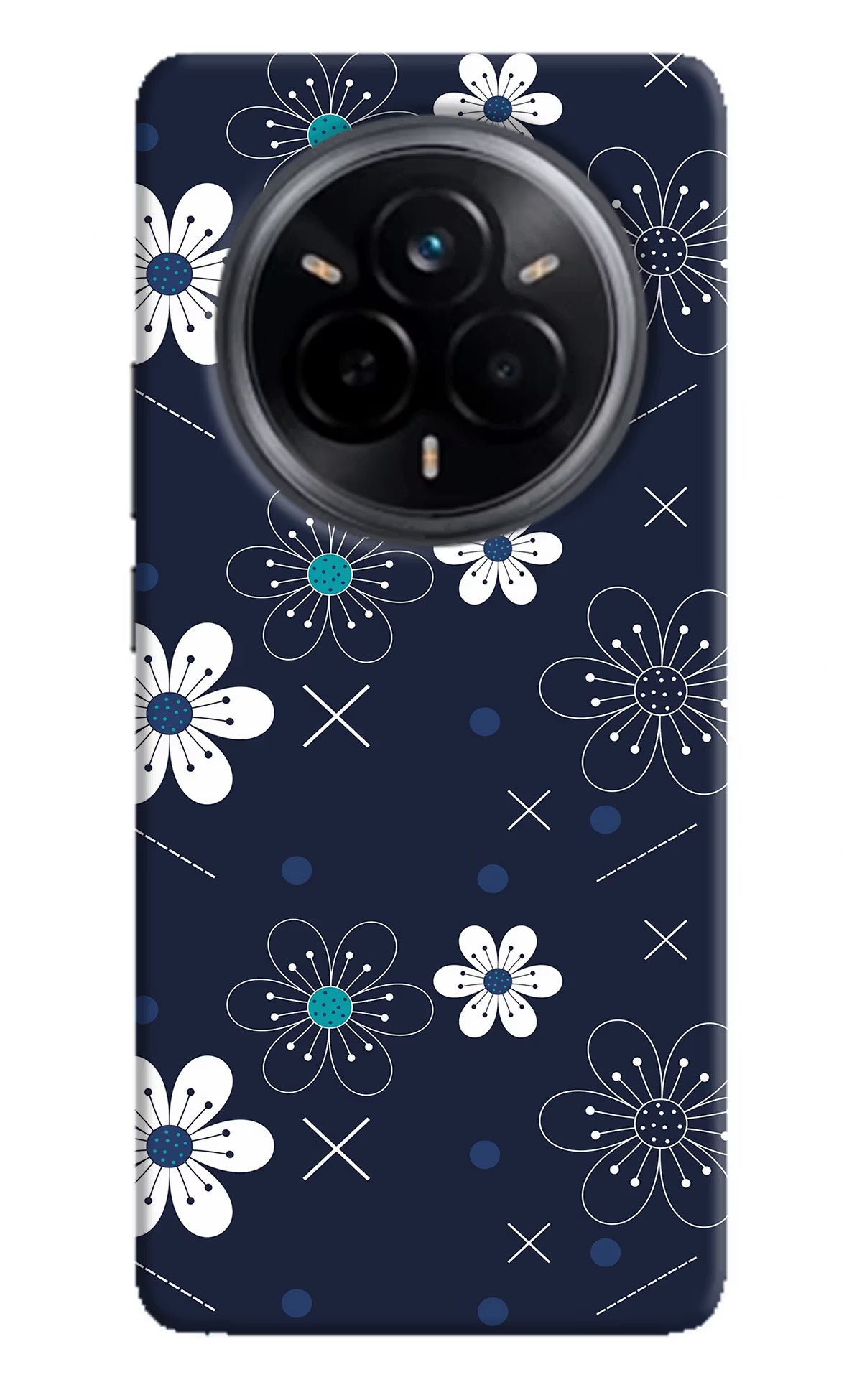 Flowers Realme 14 Pro 5G Hard Case Back Cover by Casekaro