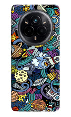 Space Abstract Realme 14 Pro 5G Hard Case Back Cover by Casekaro