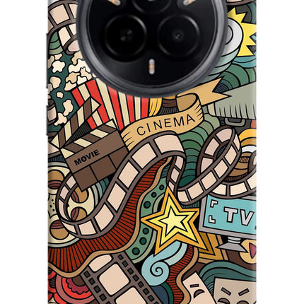 Cinema Abstract Realme 14 Pro 5G Hard Case Back Cover by Casekaro