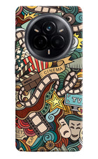 Cinema Abstract Realme 14 Pro 5G Hard Case Back Cover by Casekaro
