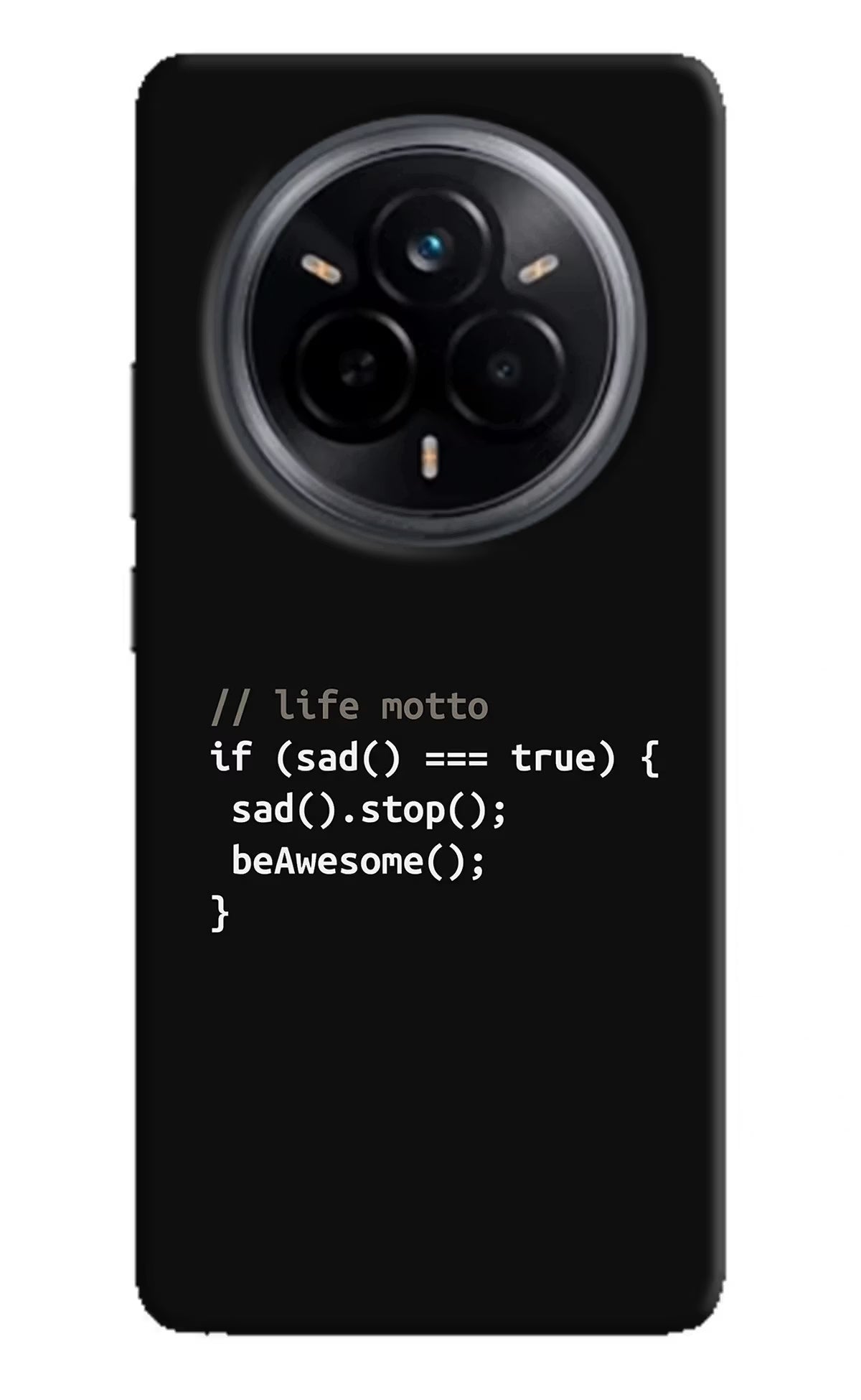 Life Motto Code Realme 14 Pro 5G Hard Case Back Cover by Casekaro