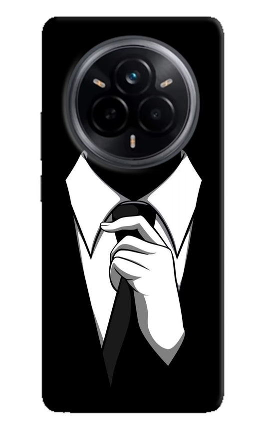 Black Tie Realme 14 Pro 5G Hard Case Back Cover by Casekaro