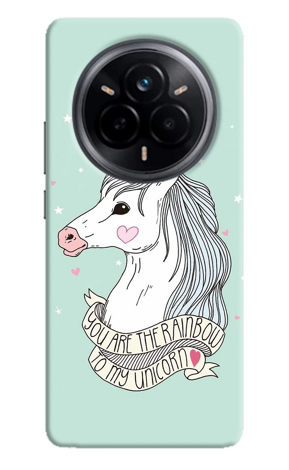 Unicorn Wallpaper Realme 14 Pro 5G Hard Case Back Cover by Casekaro