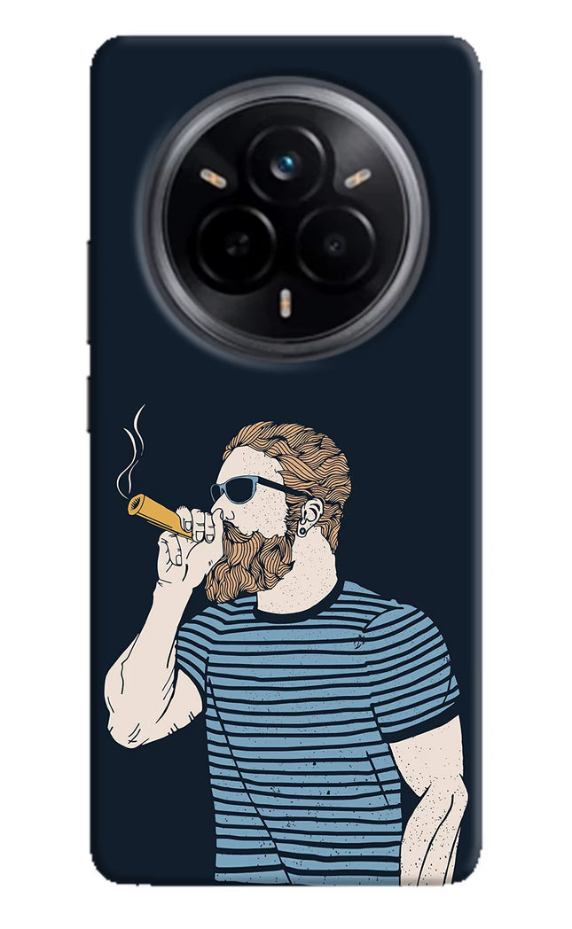 Smoking Realme 14 Pro 5G Hard Case Back Cover by Casekaro