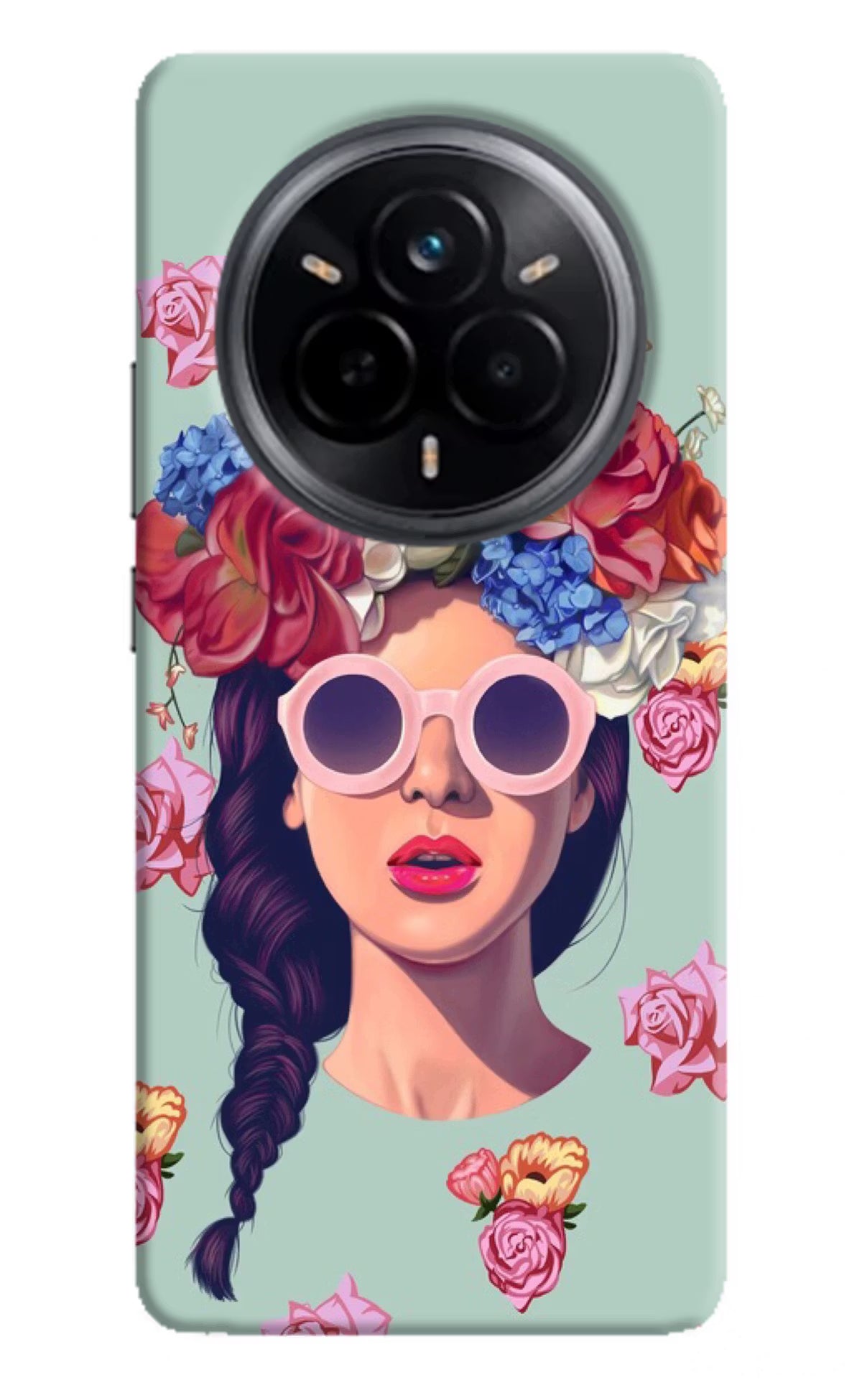 Pretty Girl Realme 14 Pro 5G Hard Case Back Cover by Casekaro