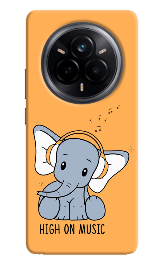 High On Music Realme 14 Pro 5G Hard Case Back Cover by Casekaro
