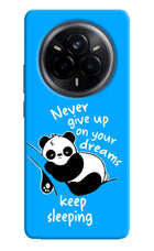 Keep Sleeping Realme 14 Pro 5G Hard Case Back Cover by Casekaro