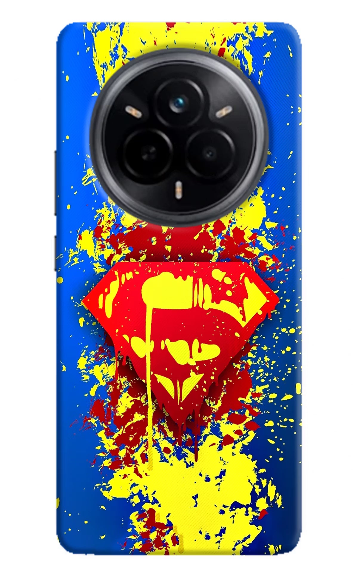 Superman logo Realme 14 Pro 5G Hard Case Back Cover by Casekaro