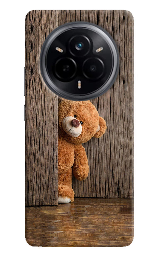 Teddy Wooden Realme 14 Pro 5G Hard Case Back Cover by Casekaro