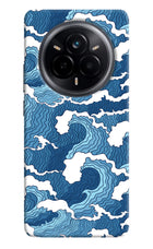 Blue Waves Realme 14 Pro 5G Hard Case Back Cover by Casekaro