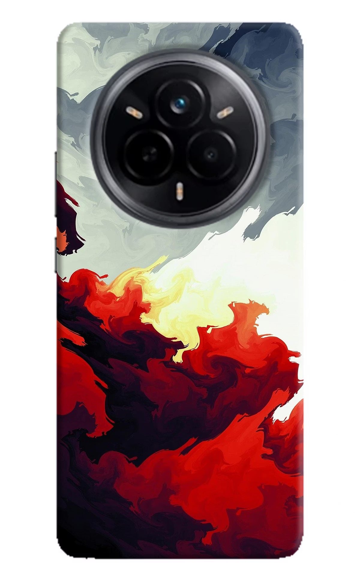 Fire Cloud Realme 14 Pro 5G Hard Case Back Cover by Casekaro