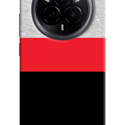 Tri Color Pattern Realme 14 Pro 5G Hard Case Back Cover by Casekaro