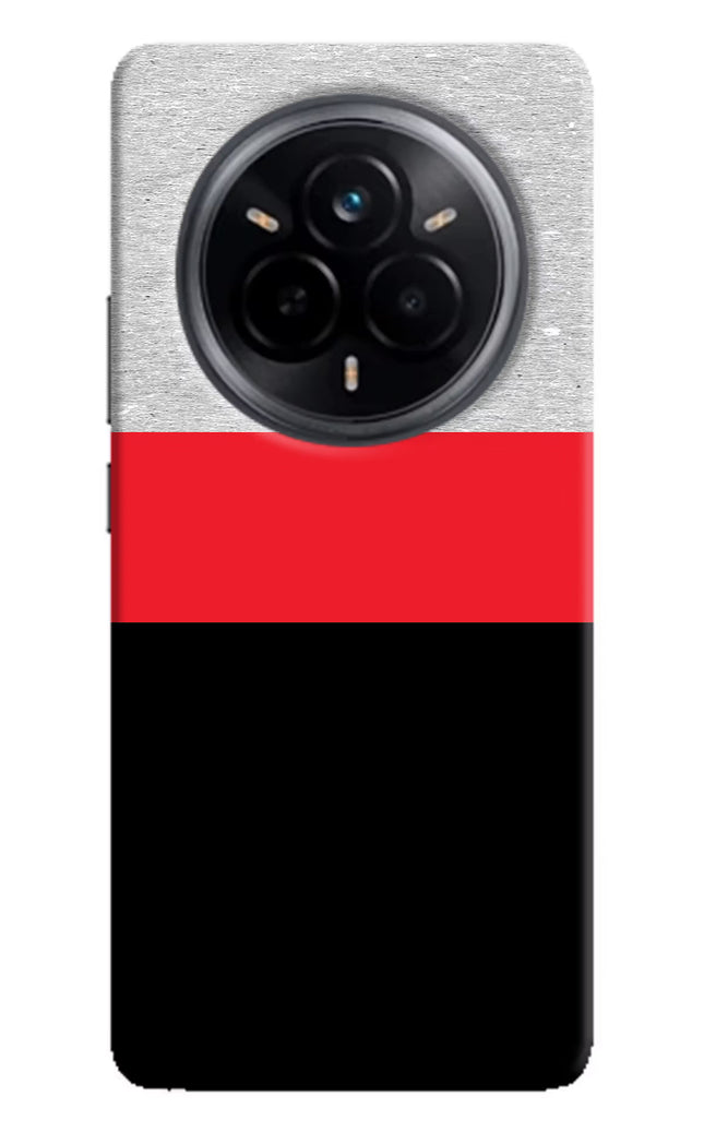 Tri Color Pattern Realme 14 Pro 5G Hard Case Back Cover by Casekaro