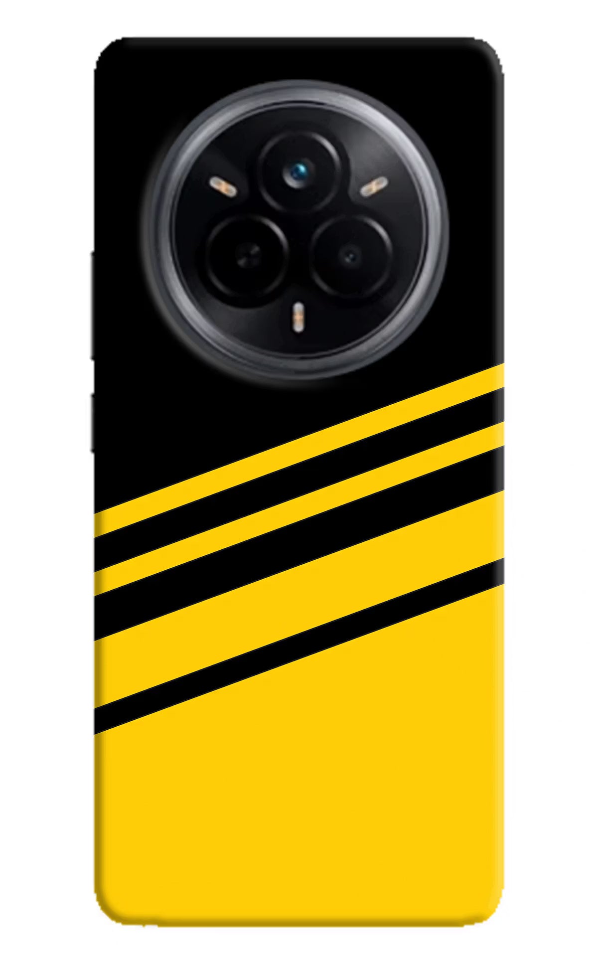 Yellow Shades Realme 14 Pro 5G Hard Case Back Cover by Casekaro